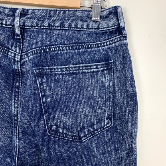 Pacsun Acid Wash Jeans Mom Jean Dark Rinse Blue 30 90s y2K - Picture 6 of 11